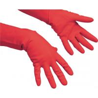 Резиновые перчатки Многоцелевые М, красный 100750
